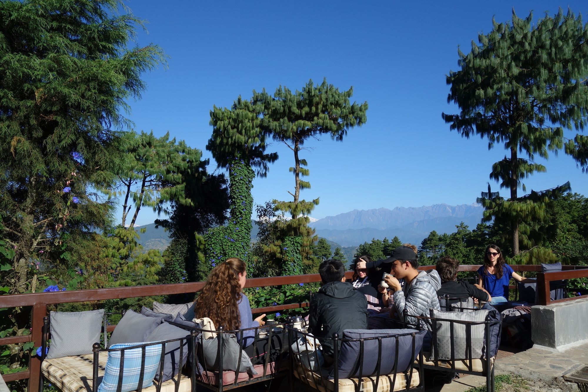 Hotel At The End Of The Universe Nagarkot Exteriör bild